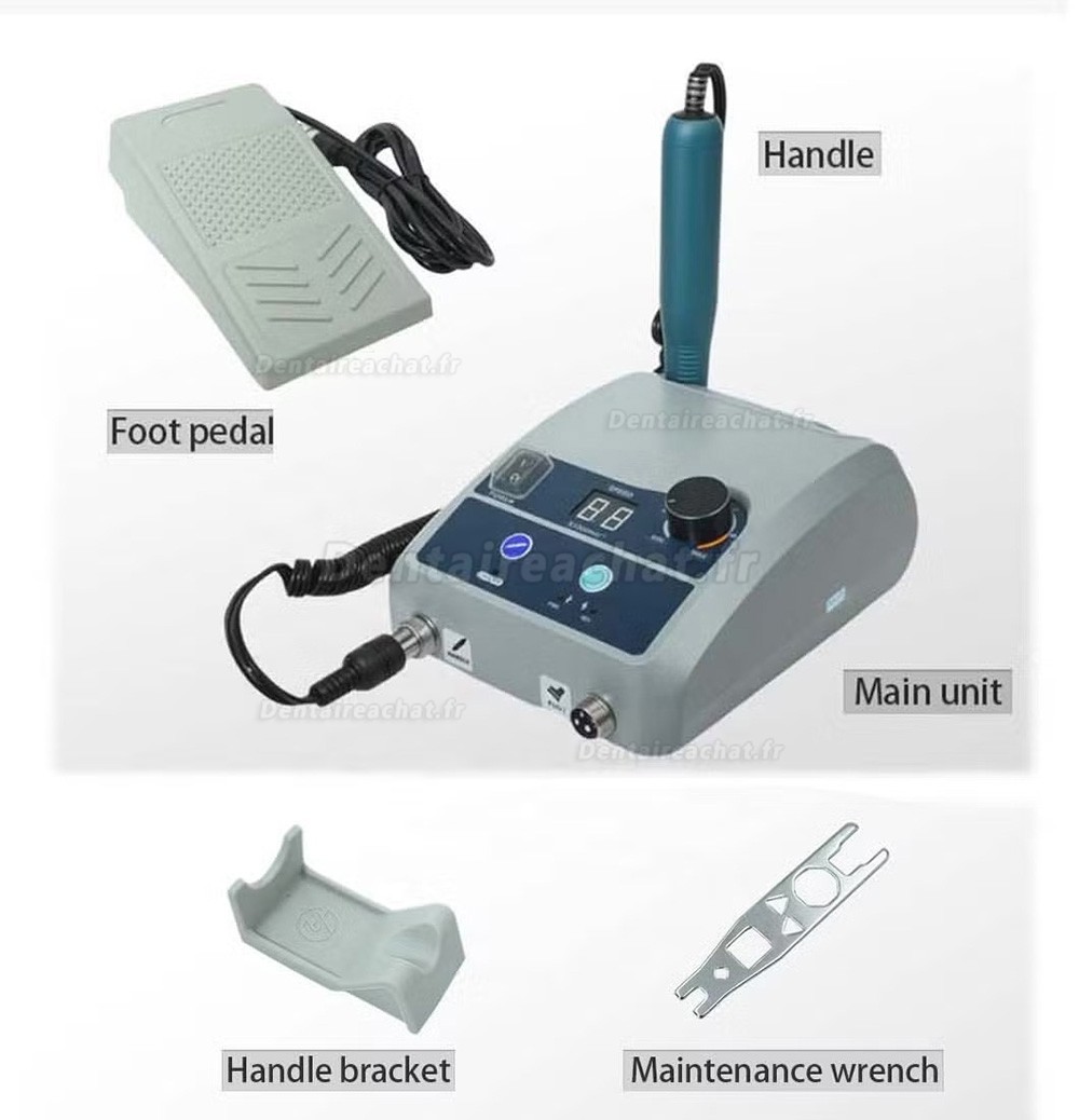 Micromoteur de laboratoire dentaire AI-TE® AT-CM-031 avec pièce à main sans balais AT-A1 50K tr/min